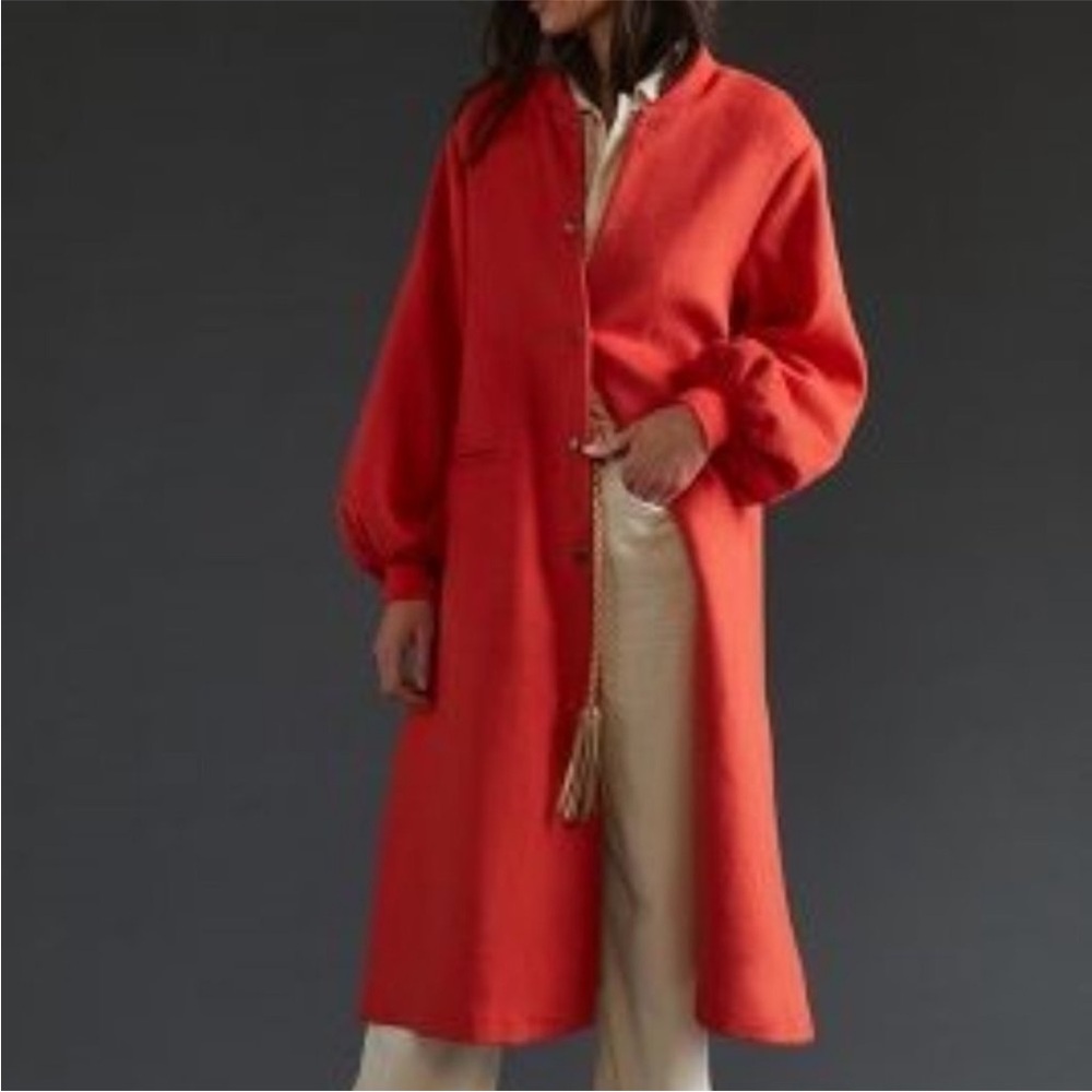 Anthropologie Cozy Wool Coat